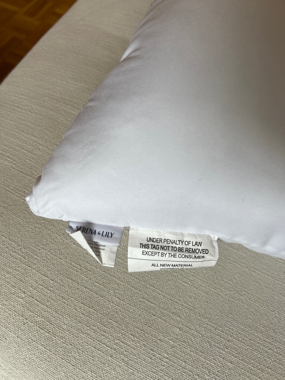 Pair of Serena & Lily 20” Outdoor Pillow Inserts - Picture 2 of 5